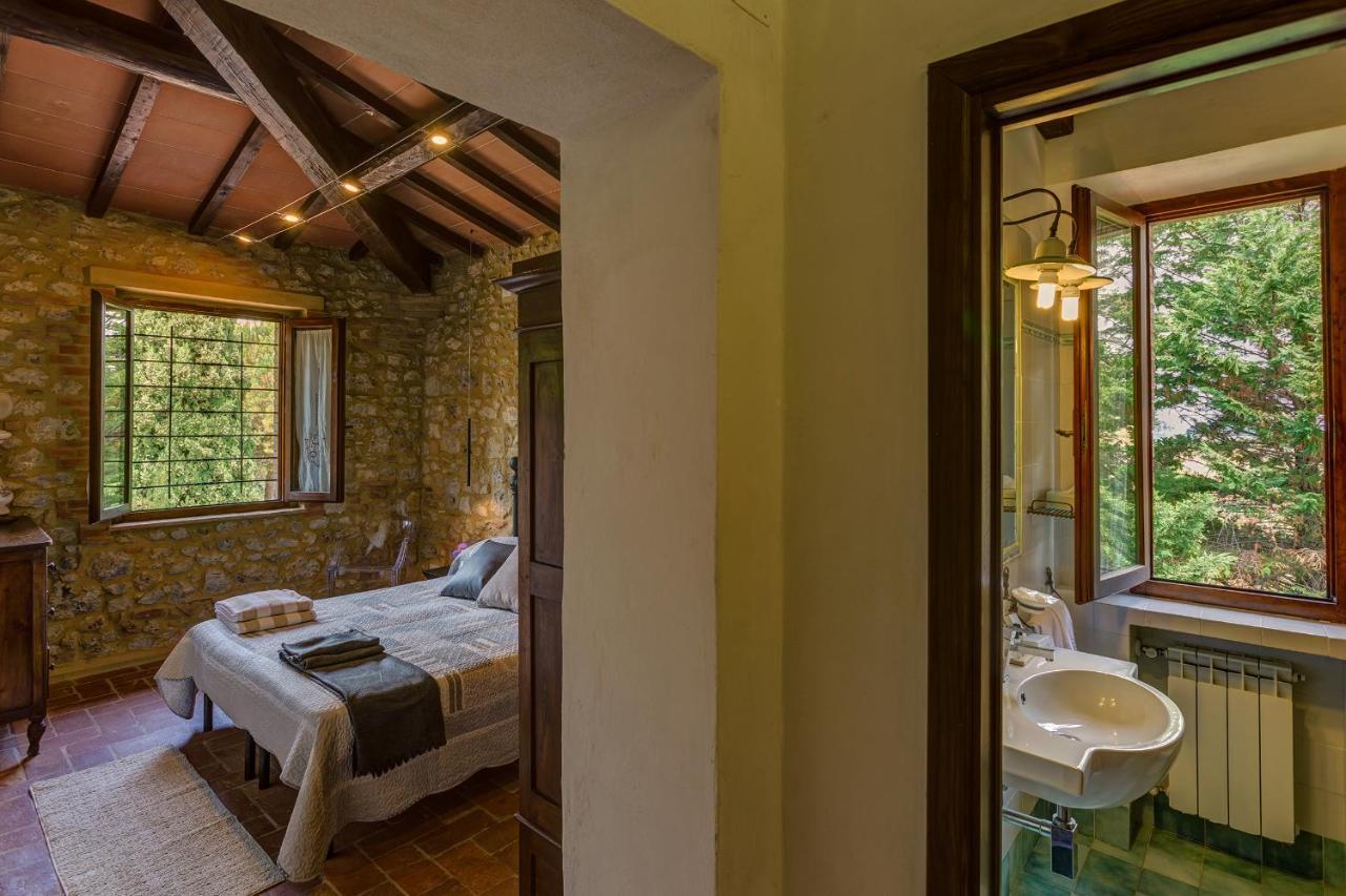 Agriturismo Casanova Di Pescille San Gimignano Exteriör bild