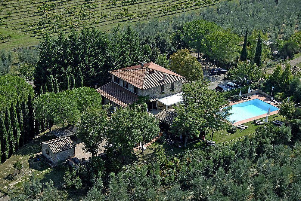 Agriturismo Casanova Di Pescille San Gimignano Exteriör bild