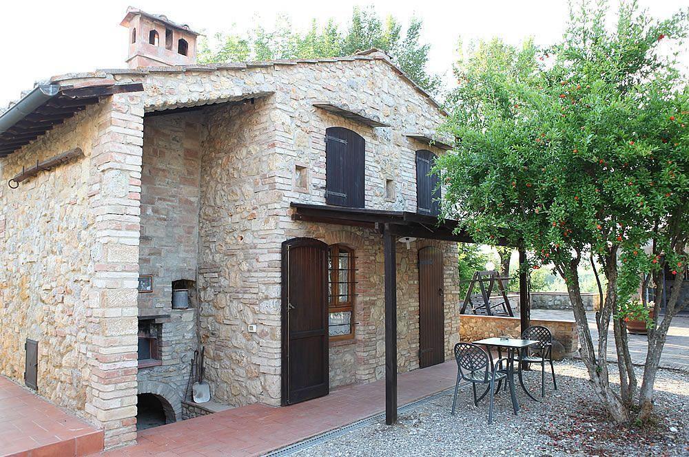 Agriturismo Casanova Di Pescille San Gimignano Exteriör bild