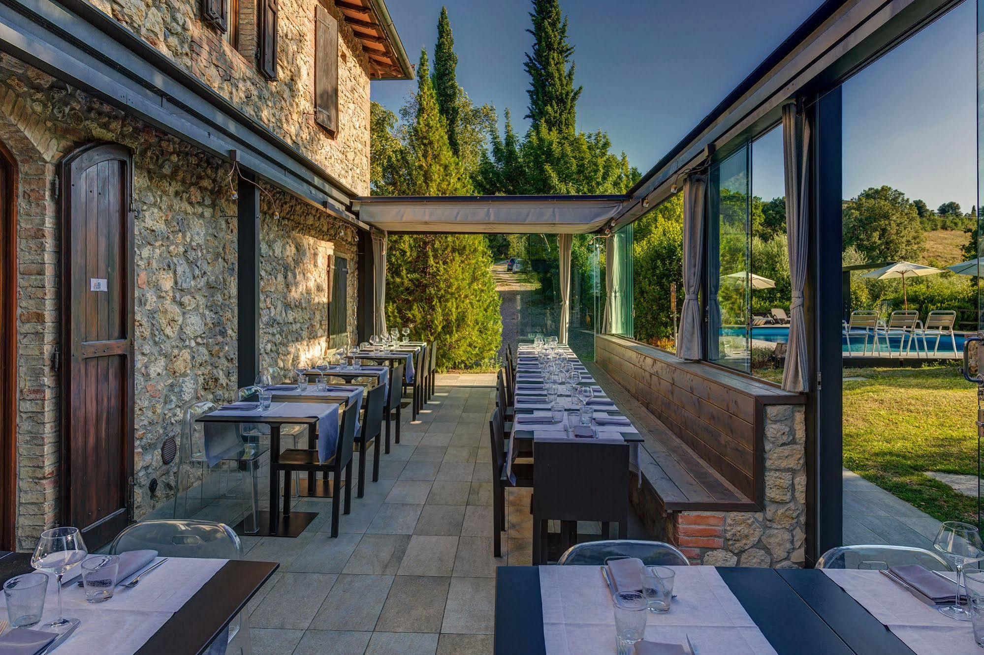 Agriturismo Casanova Di Pescille San Gimignano Exteriör bild