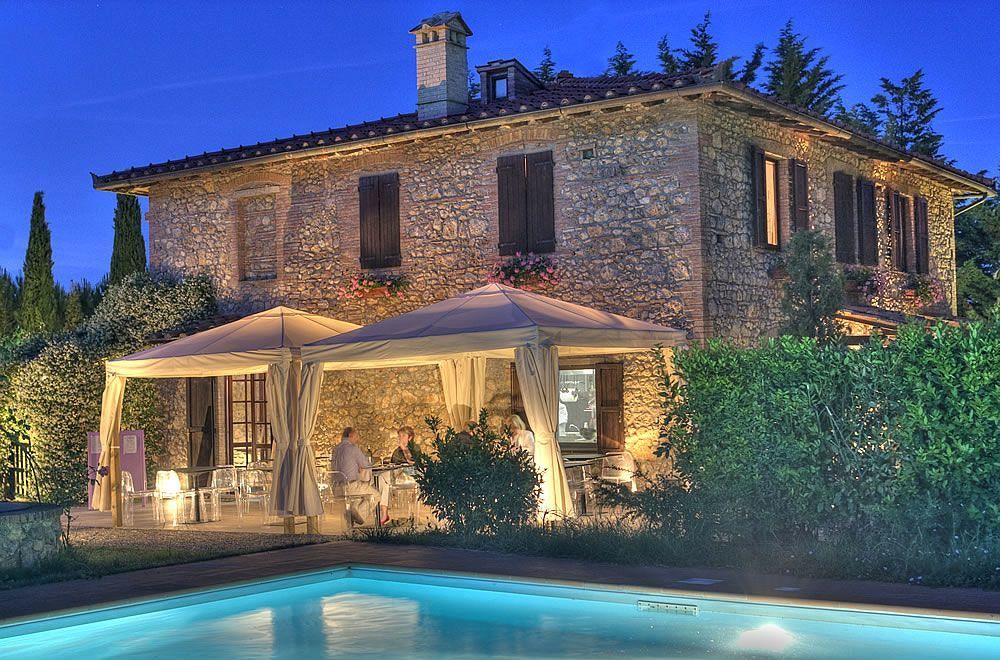 Agriturismo Casanova Di Pescille San Gimignano Exteriör bild